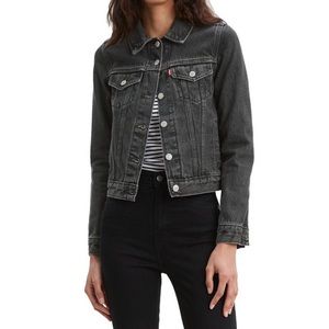NWT Levi’s Faded Black Jean Jacket